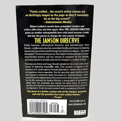 The Janson Directive by Robert Ludlum - Fehmerling Books