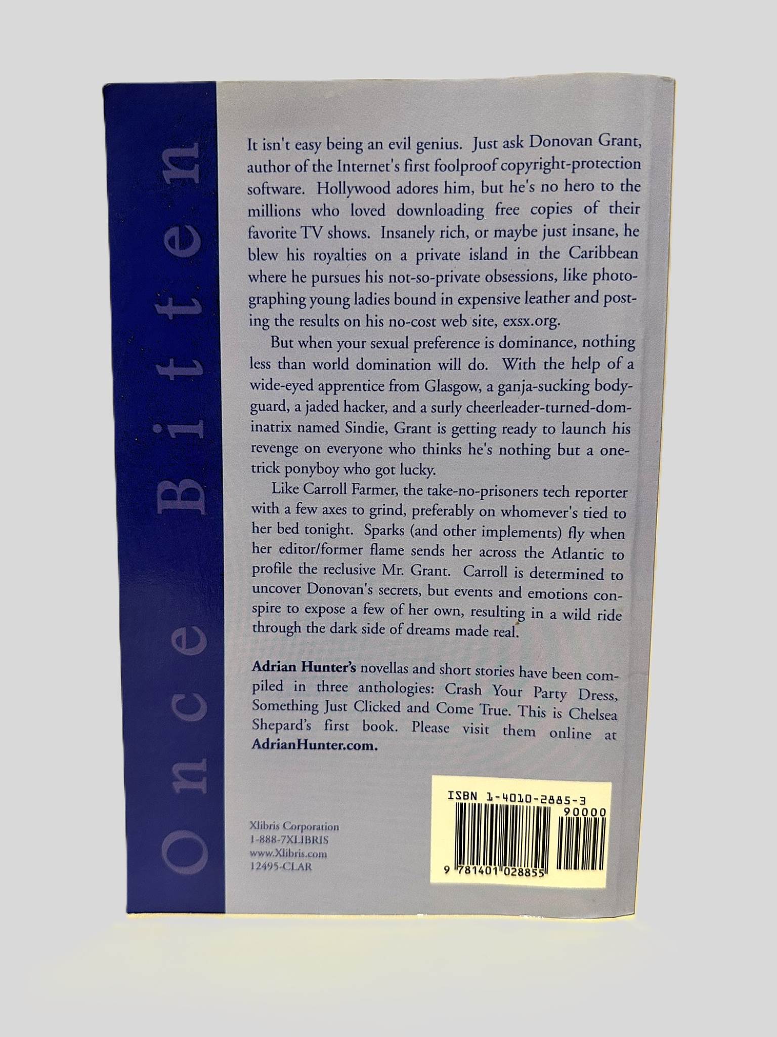 Once Bitten by Adrian Hunter & Chelsea Shepard - Fehmerling Books