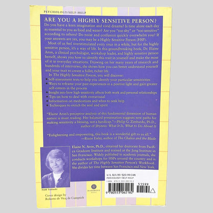The Highly Sensitive Person by Elaine N. Aron, Ph.D.