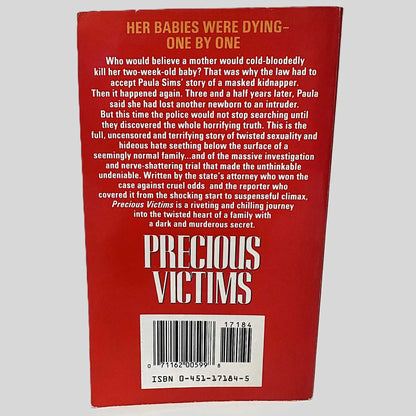 Precious Victims by Don W. Weber & Charles Bosworth, Jr. - Fehmerling Books