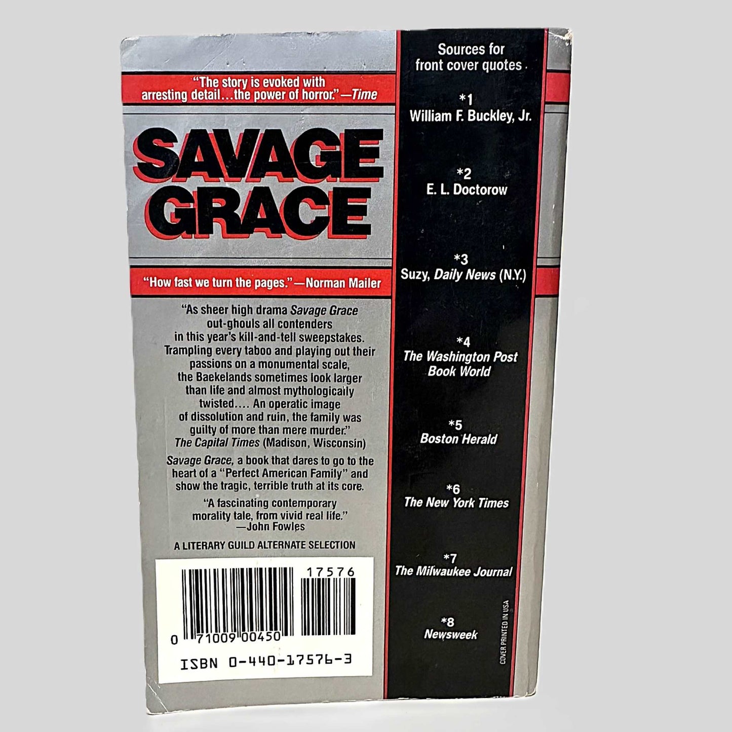 Savage Grace by Natalie Robins & Steven M. L. Aronson - Fehmerling Books