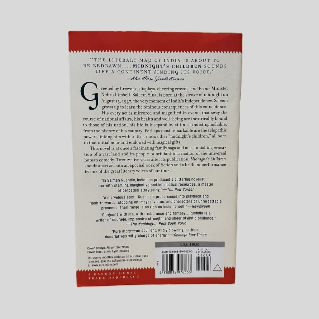 Midnight's Children by Salman Rushdie - Fehmerling Books