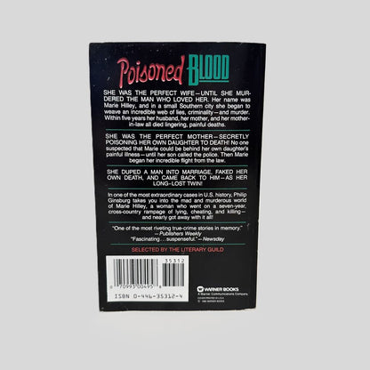 Poisoned Blood by Philip E. Ginsburg