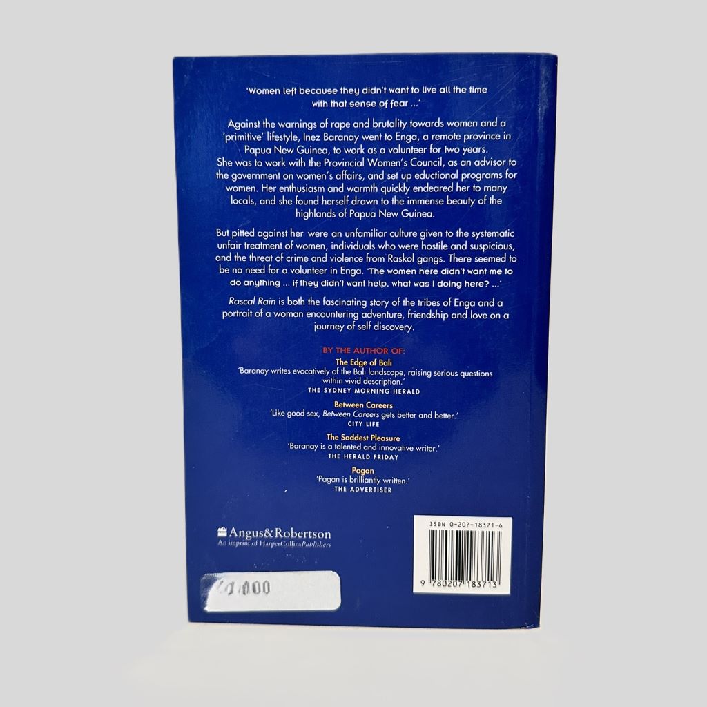 Rascal Rain by Inez Baranay - Fehmerling Books