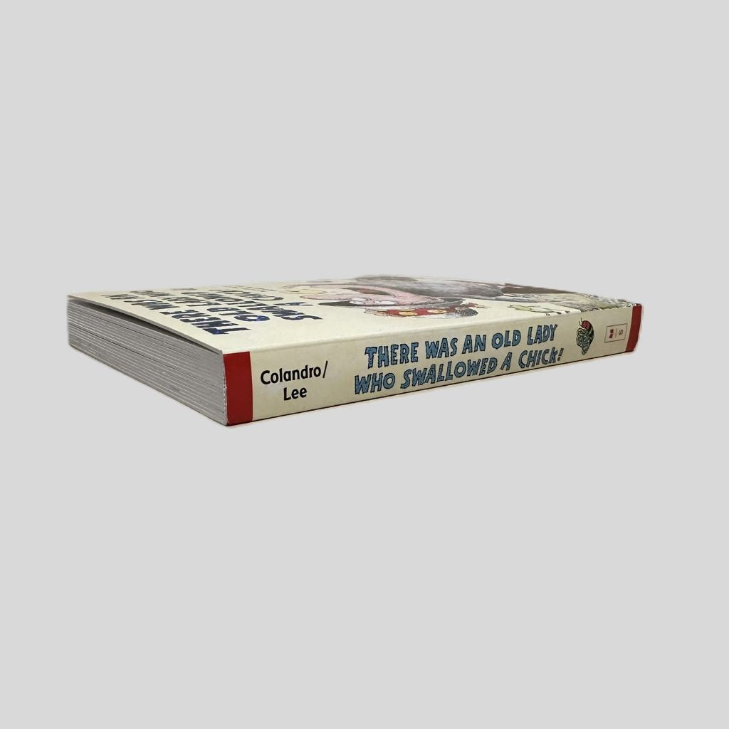 There Was an Old Lady Who Swallowed a Chick! by Lucille Colandro - Fehmerling Books