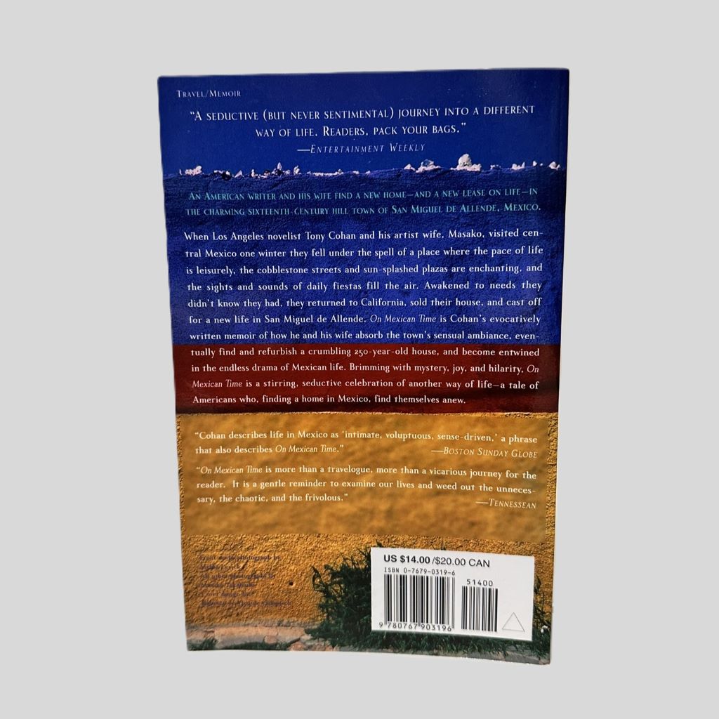On Mexican Time by Tony Cohan - Fehmerling Books