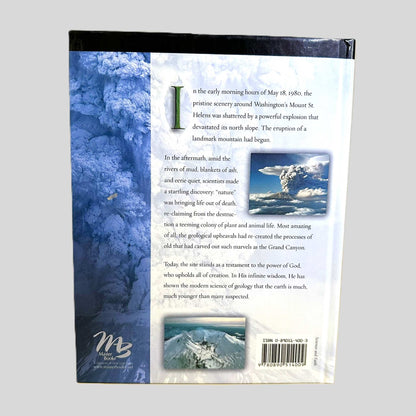 Footprints in the Ash: The Explosive Story of Mount St. Helens by Steven A. Austin - Back Cover