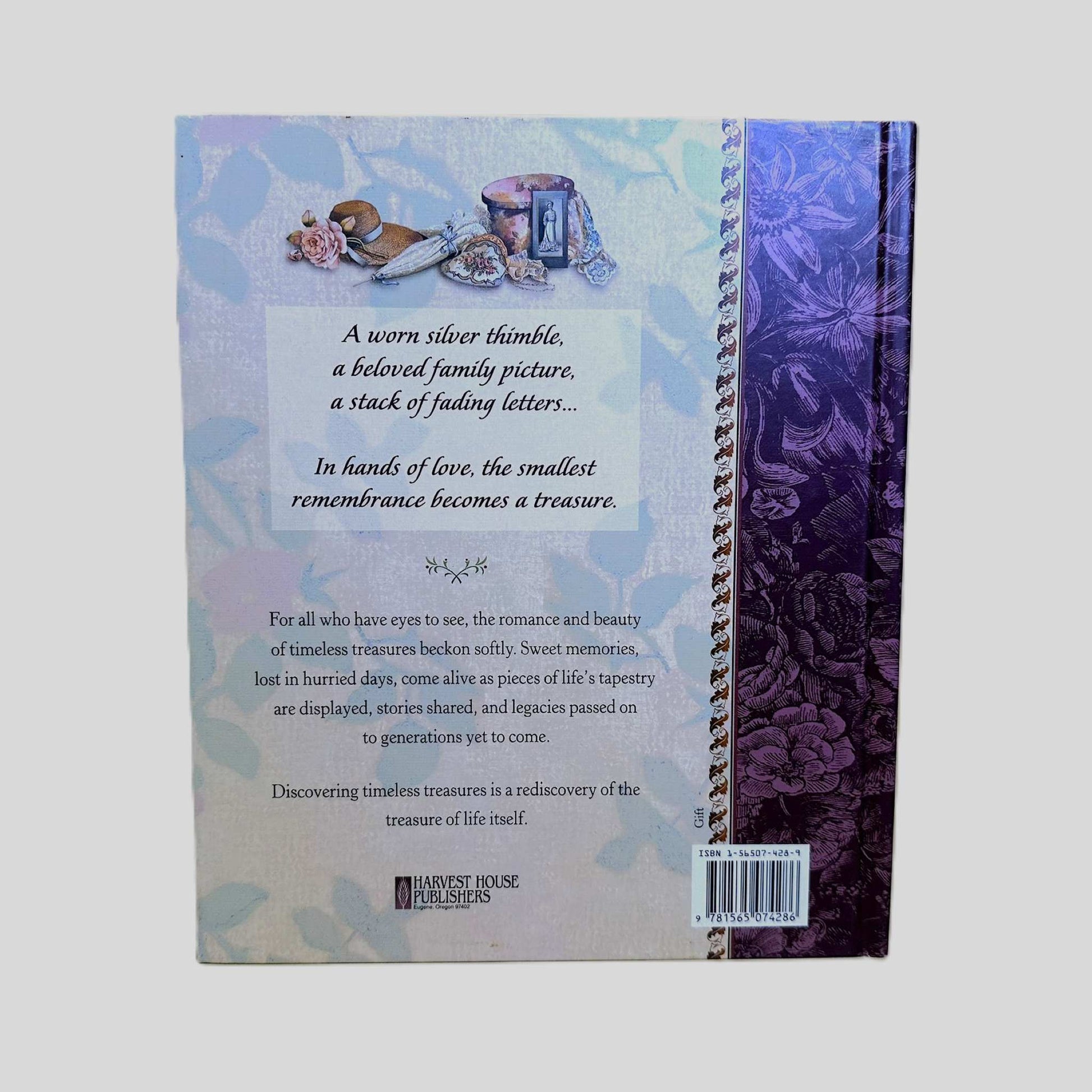 Timeless Treasures by Emilie Barnes - Back Cover