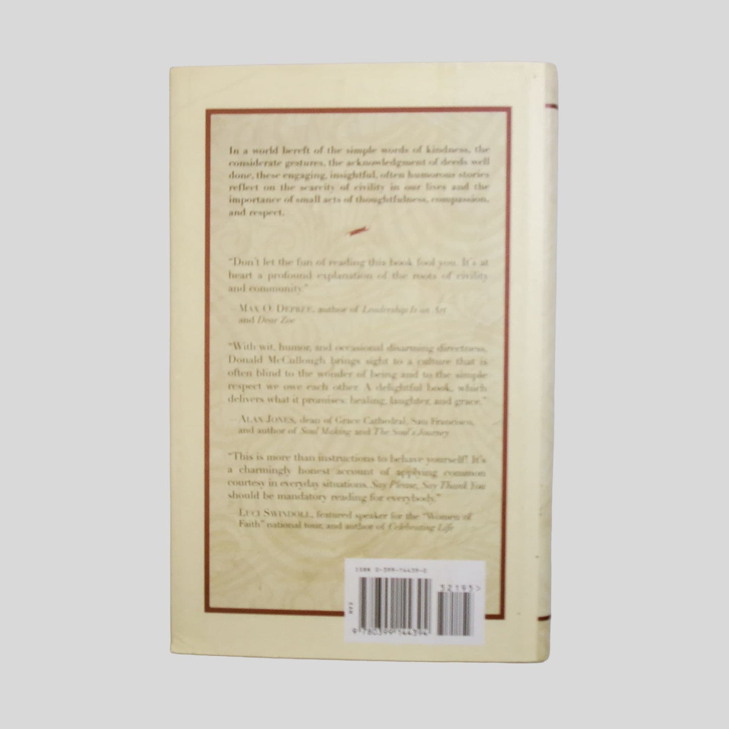 Say Please, Say Thank You by Donald W. Mccullough