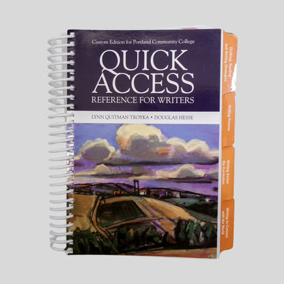 Quick Access Reference for Writers by Lynn Quitman Troyka, Douglas Hesse