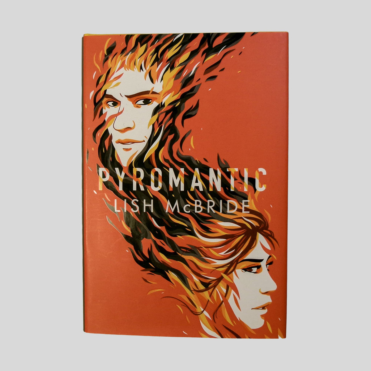 Pyroantic This Like New condition hardcover front cover for Lish McBride's ...