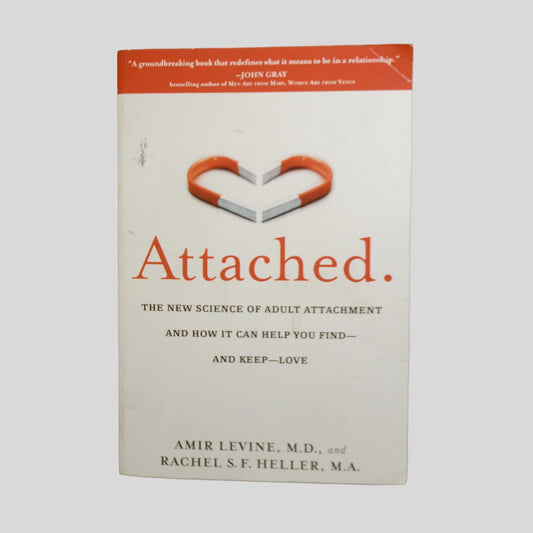 Attached by Amir Levine - Front Cover - Fehmerling Books