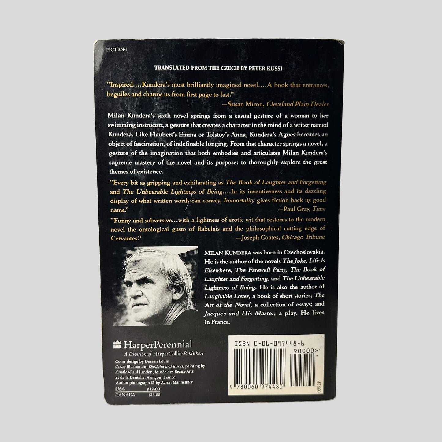 Immortality by Milan Kundera