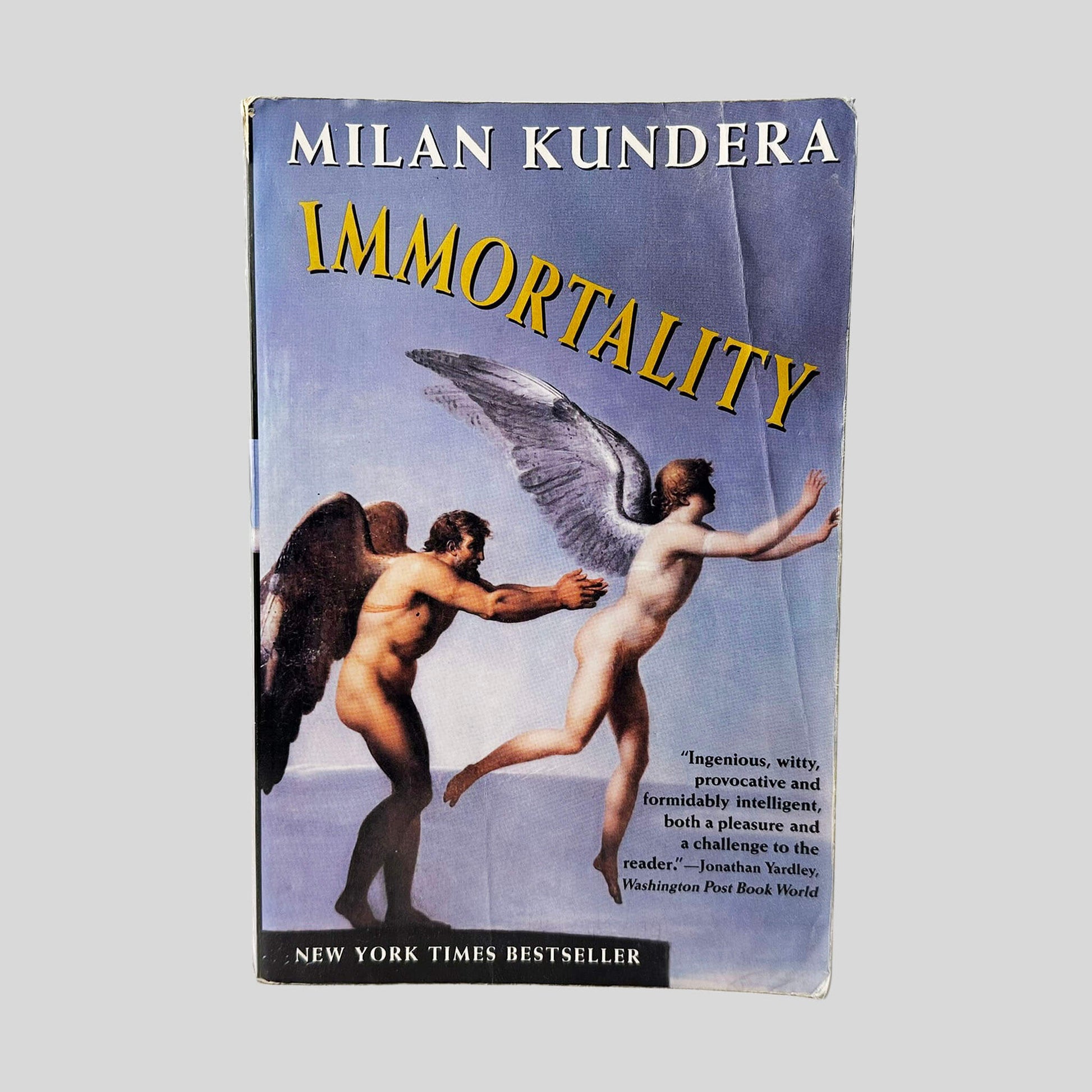 Immortality by Milan Kundera - Front Cover - Fehmerling Books