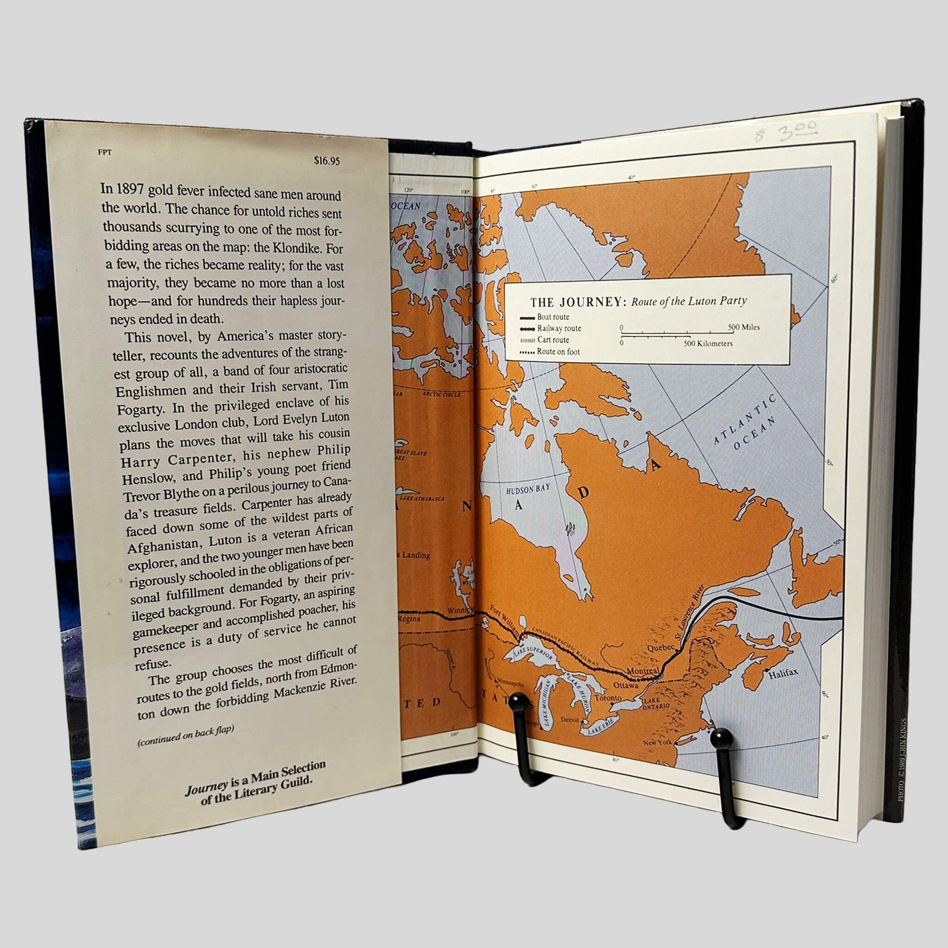 Journey by James A. Michener - Inside Front Cover - Fehmerling Books