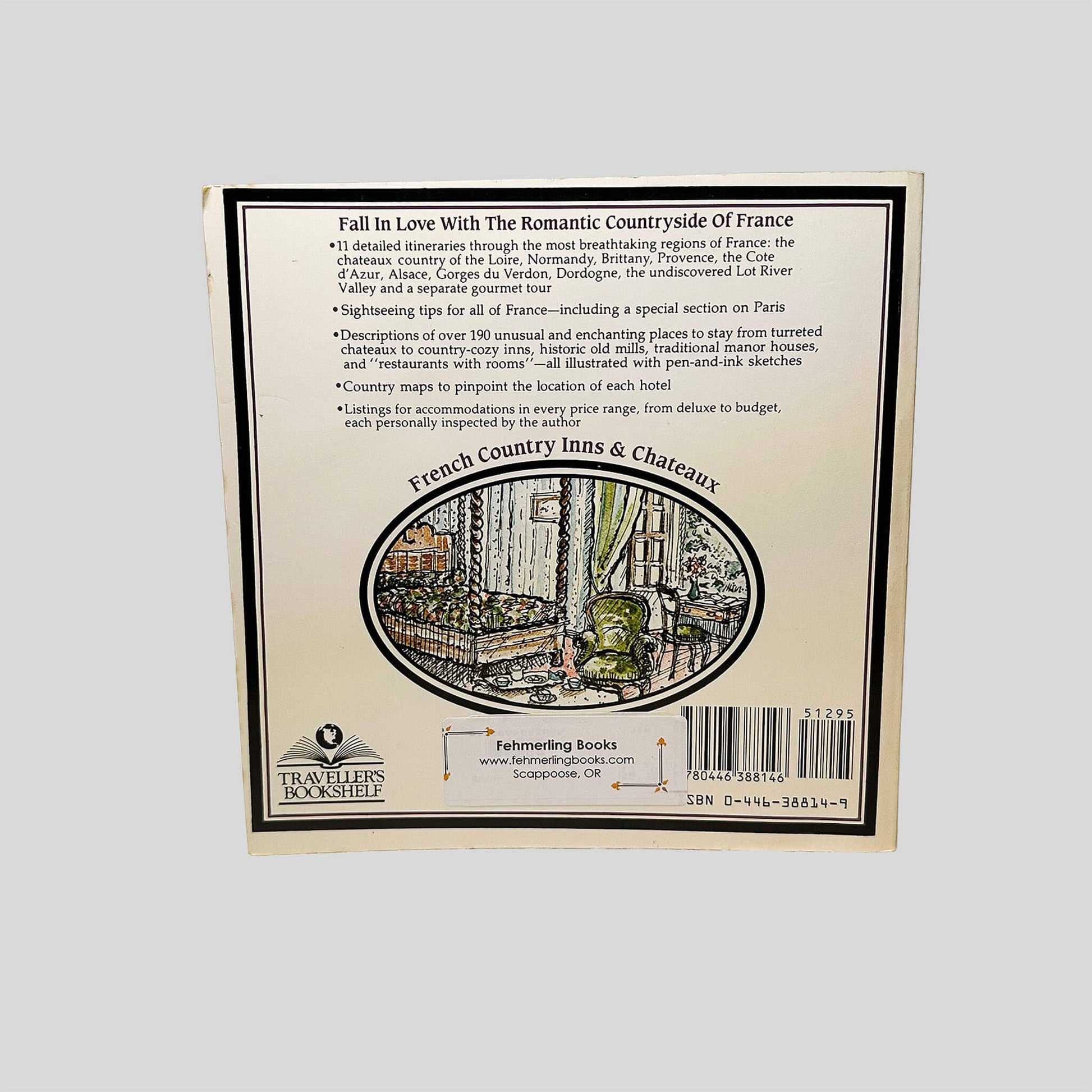 Karen Brown's French Country Inns & Chateaux, Revised Fifth Edition - Back Cover - Fehmerling Books