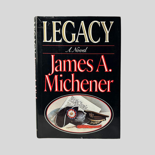 Legacy by James A Michener -Front Cover - Fehmerling Books