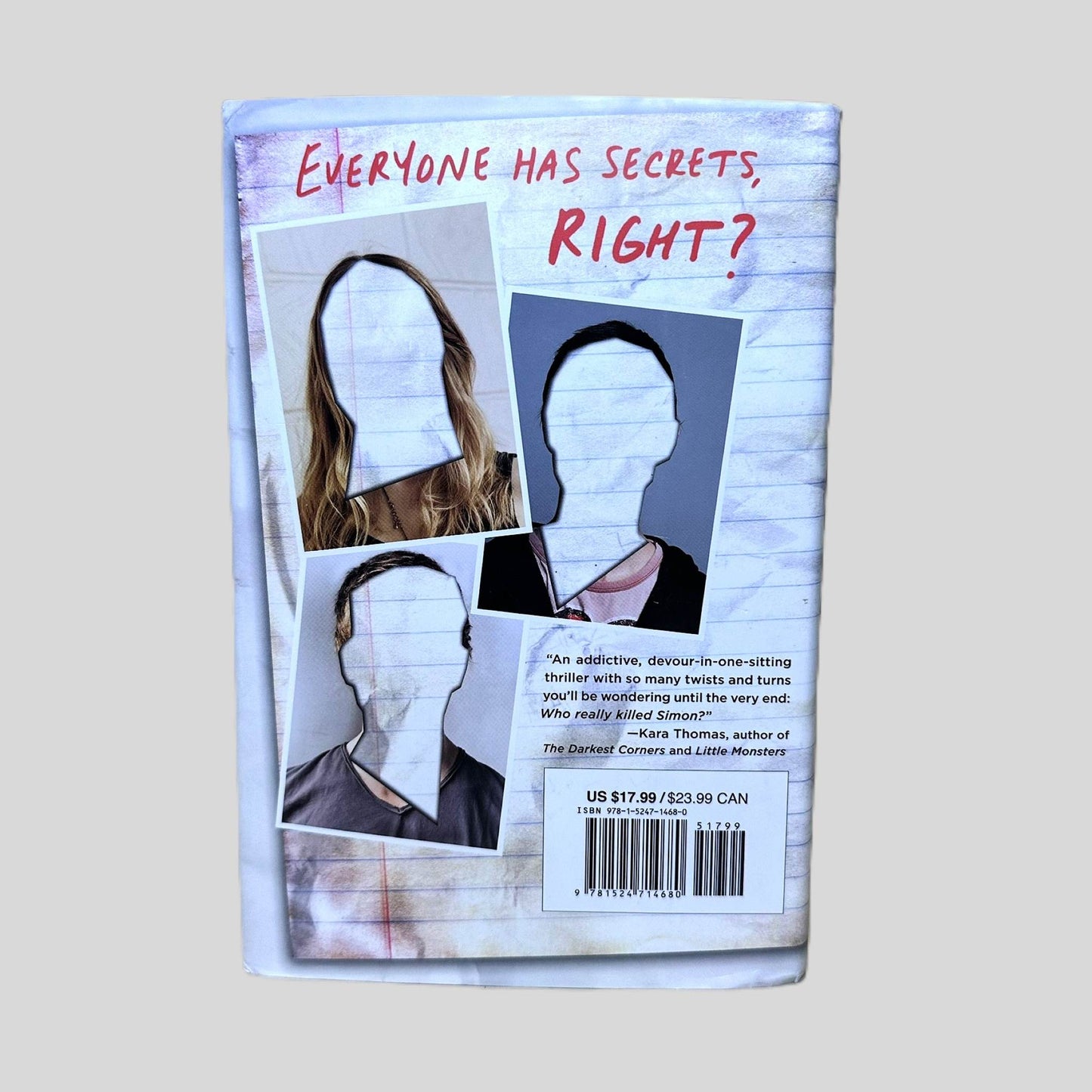 One of Us Is Lying by Karen M. McManus