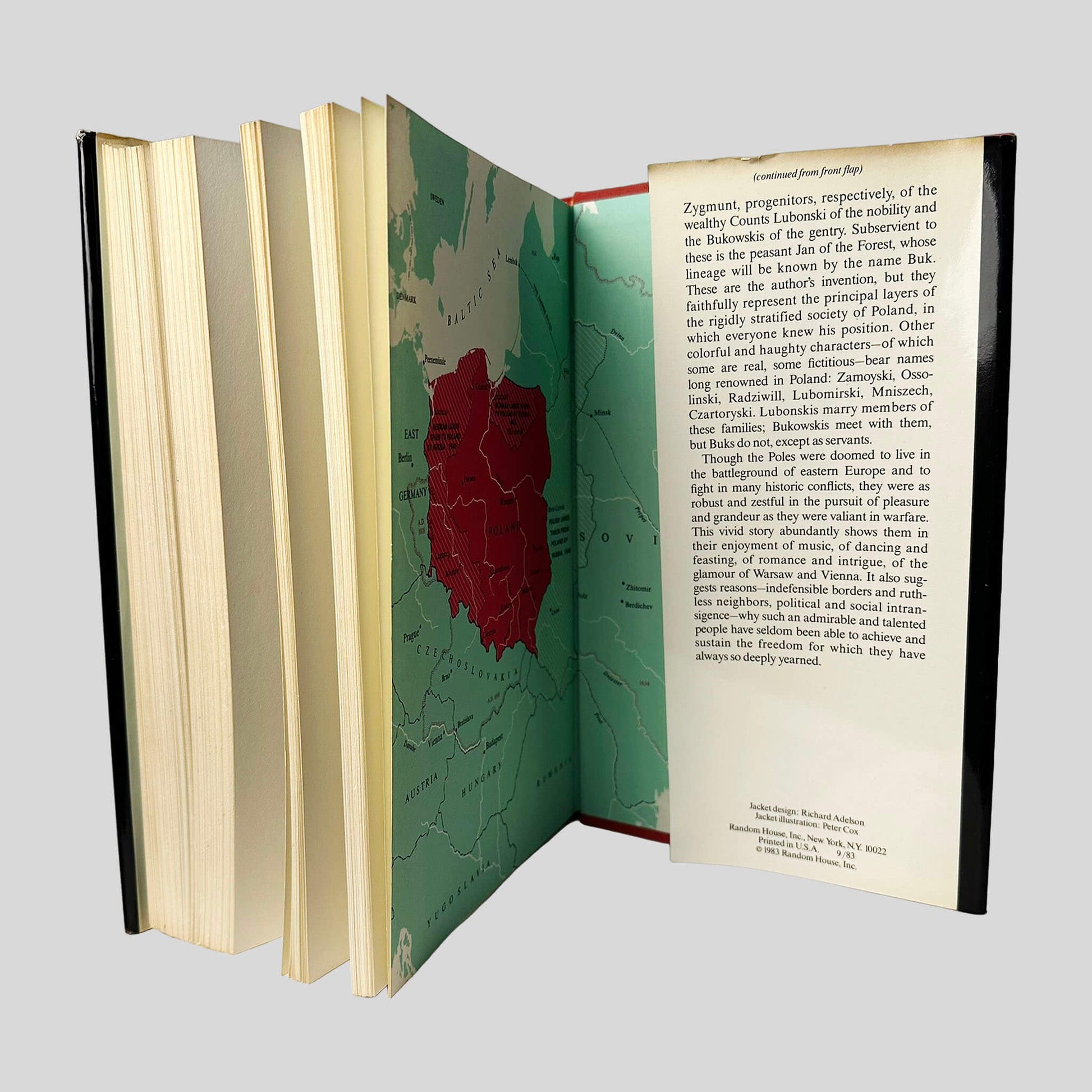 Poland by James A Michener - Inside Back Cover - Fehmerling Books