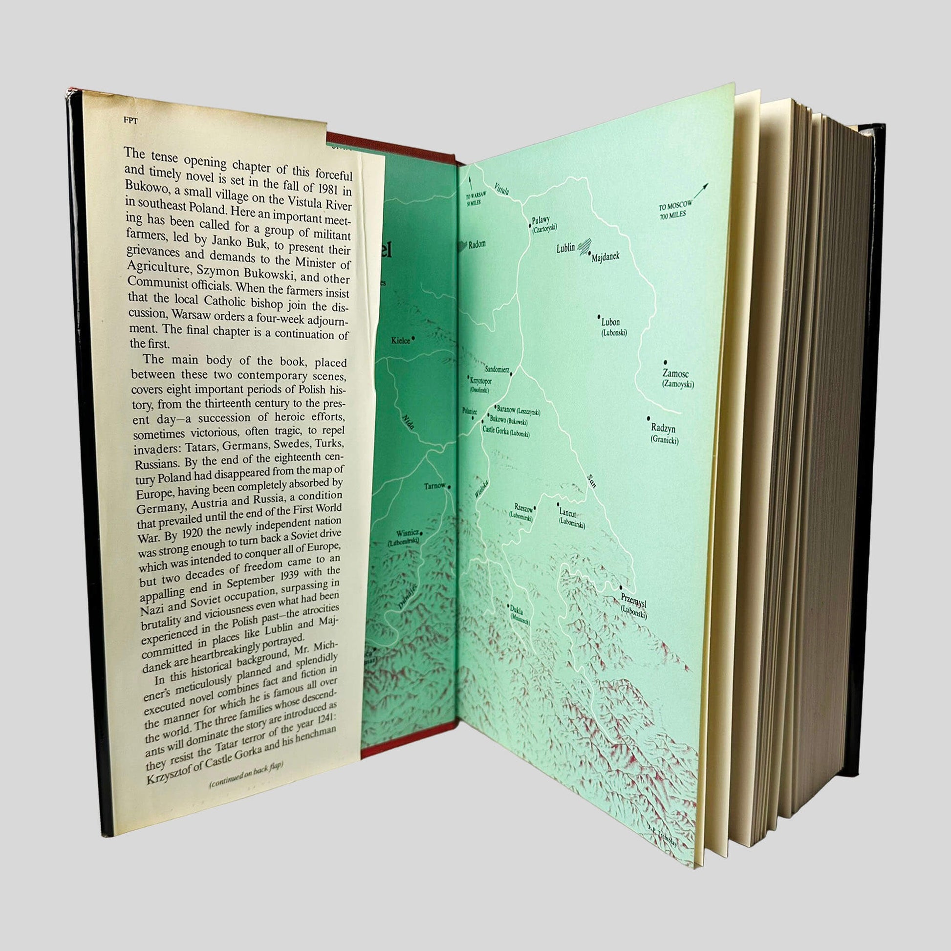 Poland by James A Michener - Inside Front Cover - Fehmerling Books