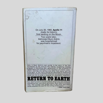 Return to Earth by Colonel Edwin E. "Buzz" Aldren, Jr.