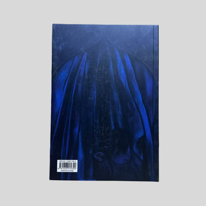 Srijon Chowdhury exhibition catalog 'Same Old Song,' showcasing dark blue painterly cover art and a visible barcode on the bottom left.