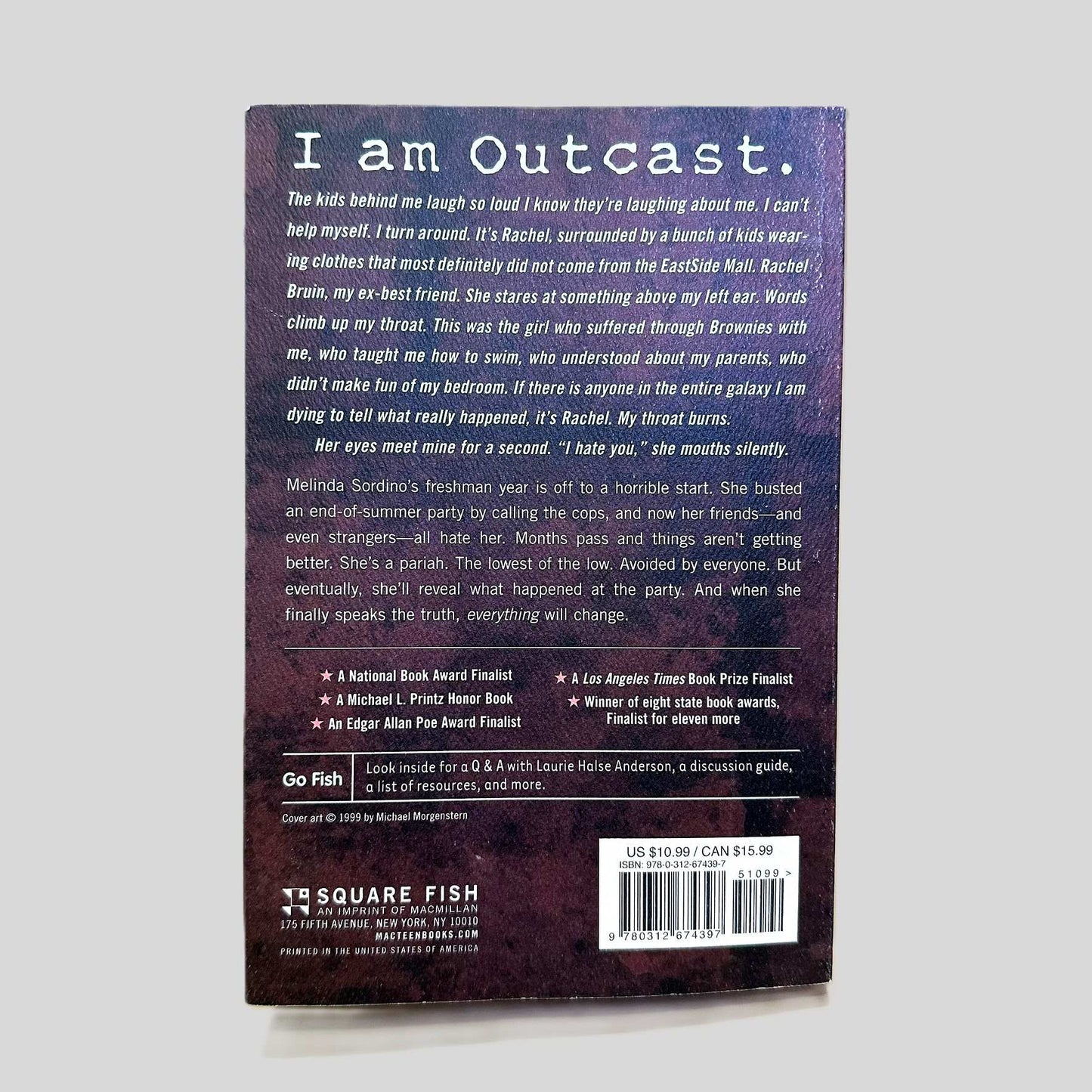 Speak by Laurie Halse Anderson