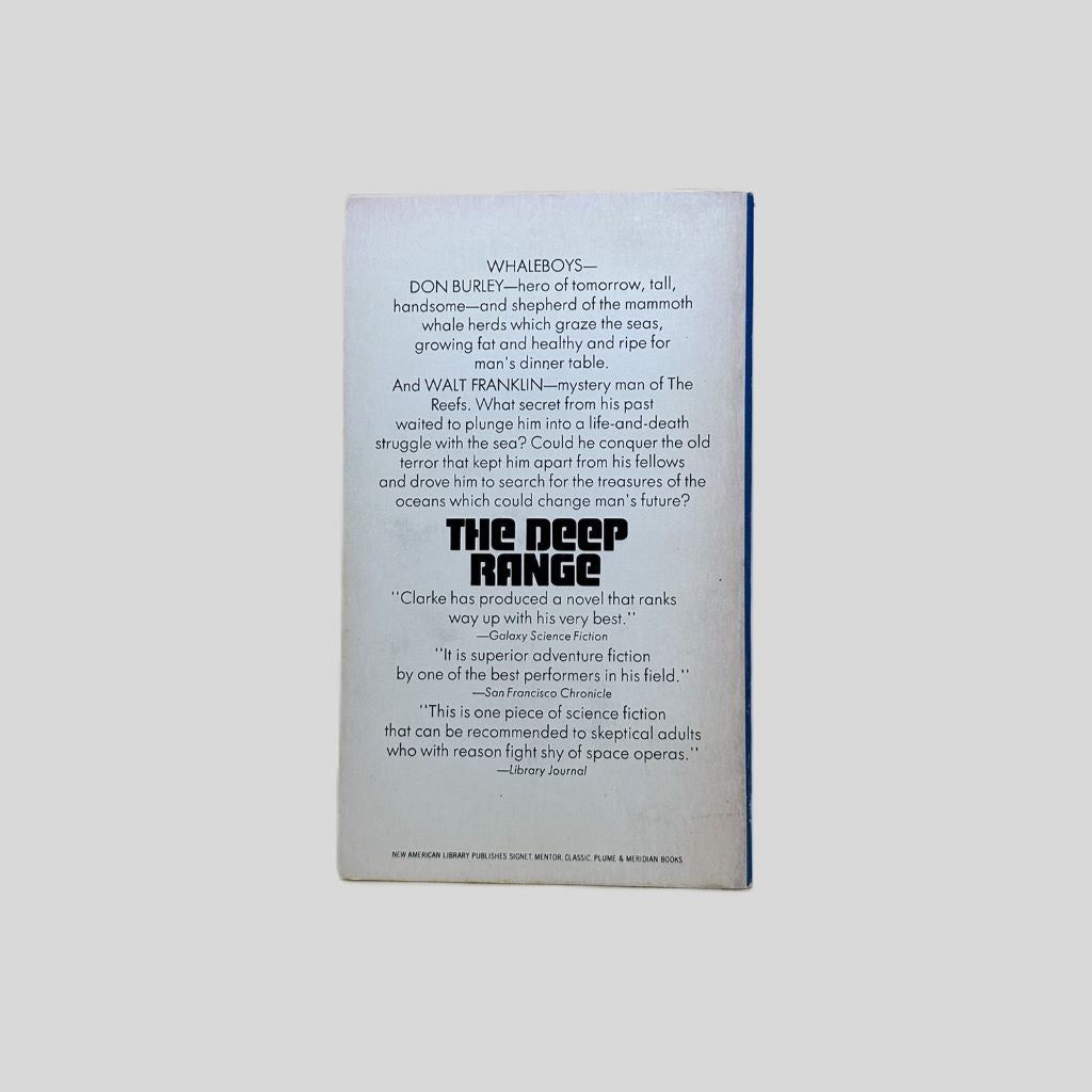 The Deep Range by Arthur C. Clarke