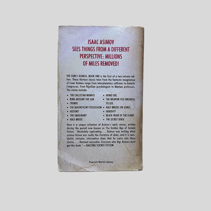 The Early Asimov Book One by Isaac Asimov