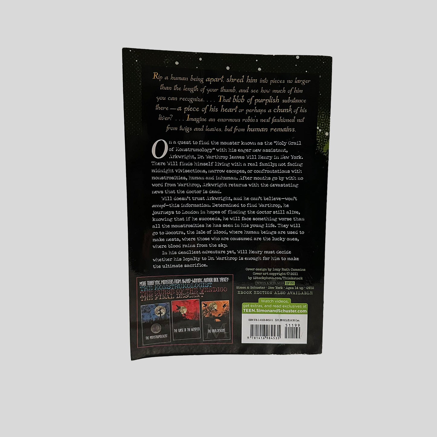 The Isle of Blood by Rick Yancey