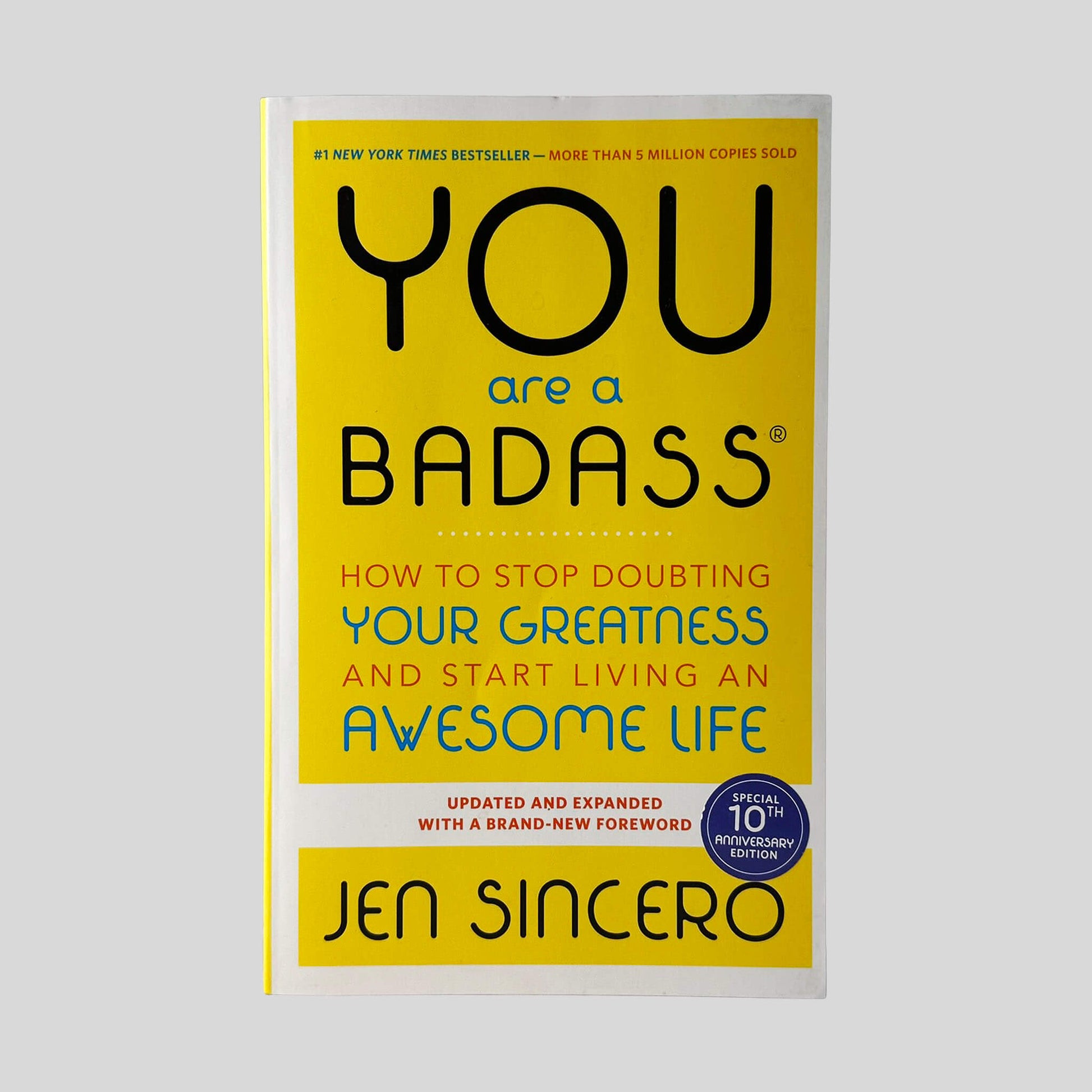 You Are A Badass by Jen Sincero - Front Cover - Fehmerling Books