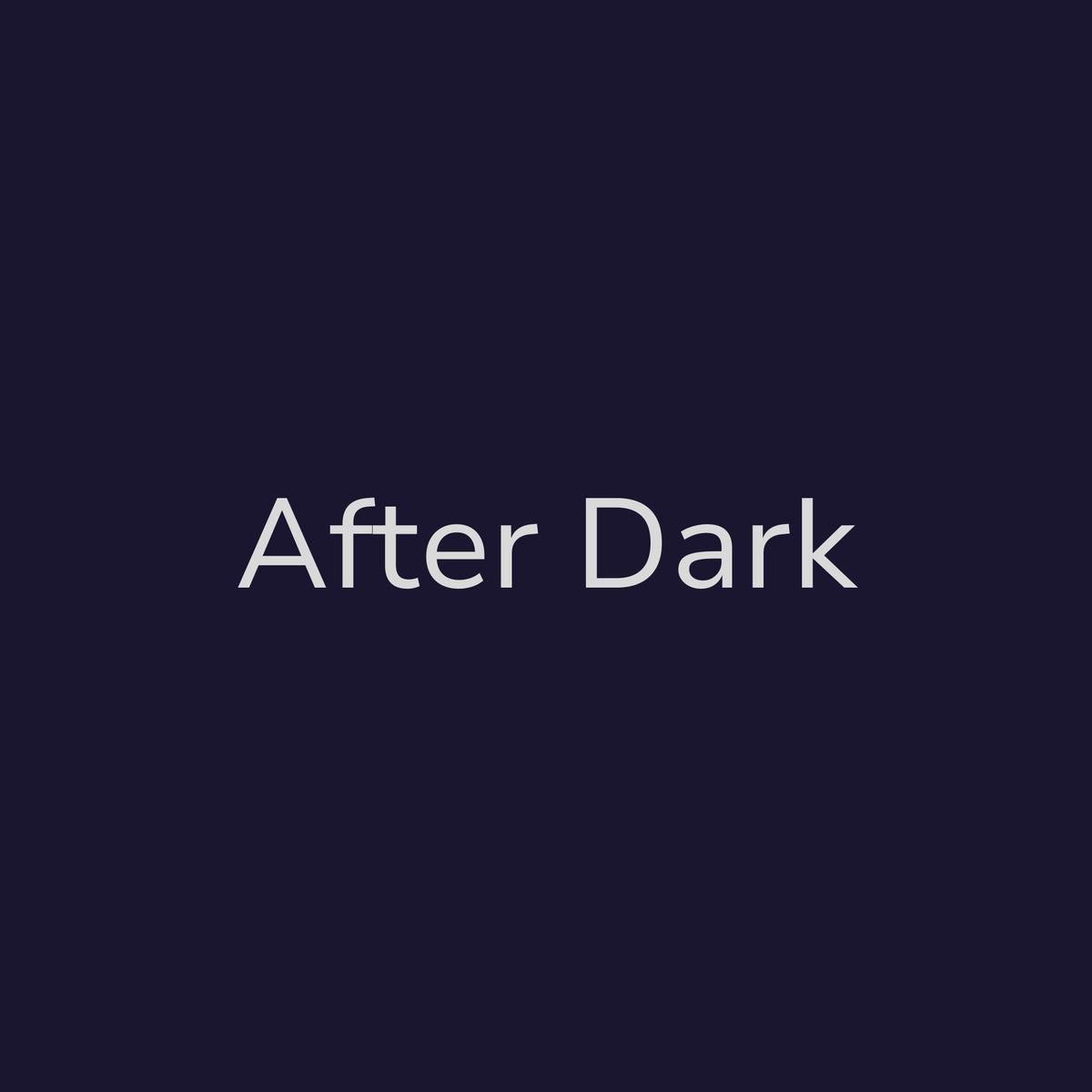 After Dark audiobook playlist
