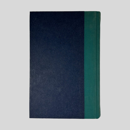 Back cover of All The Right Places by Brad Newsham showing cloth board back cover.