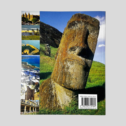 Back cover of 501 Must-Visit Destinations by Cathy Lowne showing back jacket summary and travel features.