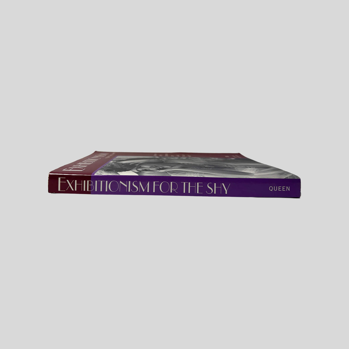 Spine view of Exhibitionism For The Shy vintage paperback edition by Carol Queen.