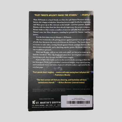 Exposed by Lisa Scottoline - Back Cover - Fehmerling Books