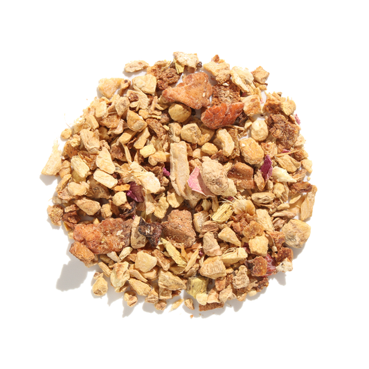 Plum Deluxe - Rejuvenation Lemon Ginger Herbal Loose Leaf Tea 1 oz