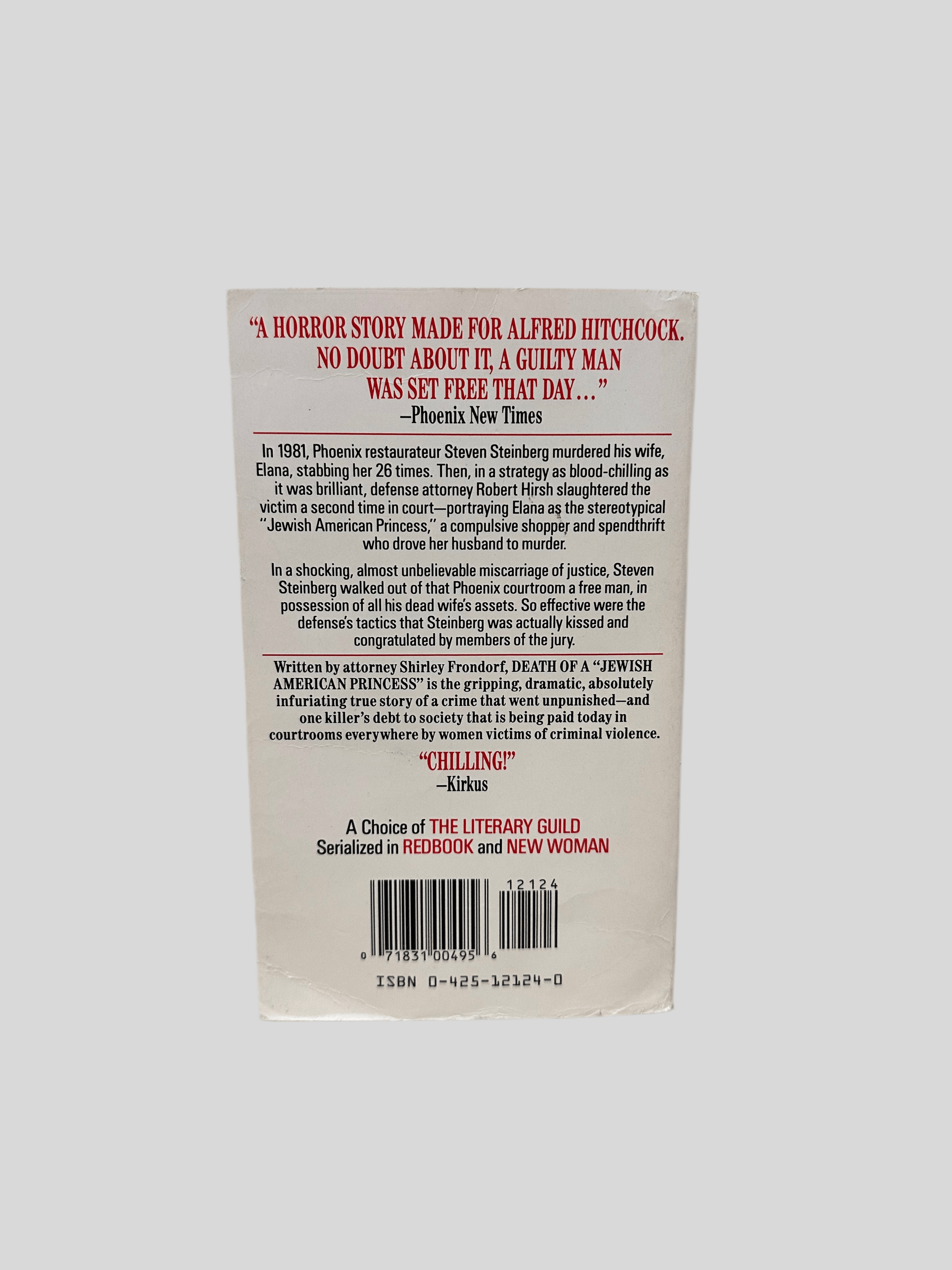 Death of a Jewish American Princess by Shirley Frondrof - Fehmerling Books