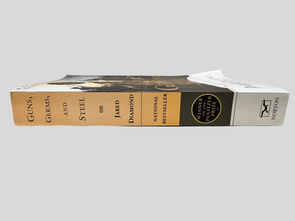Guns, Germs, and Steel: The Fates of Human Societies by Jared Diamond - Book Spine