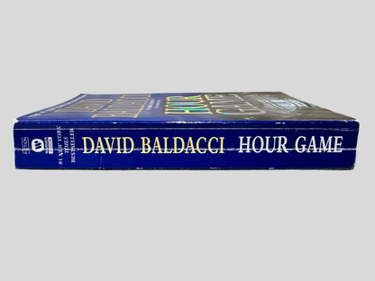 Hour Game by David Baldacci - Book Spine