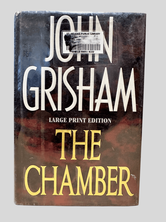 The Chamber by John Grisham (Large Print Edition) - Front Cover