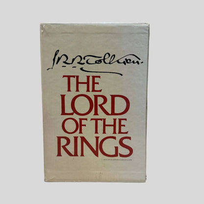 The Lord of the Rings Box Set: The Fellowship of the Ring, The Two Towers, The Return of the Kings (1978) - Front Cover