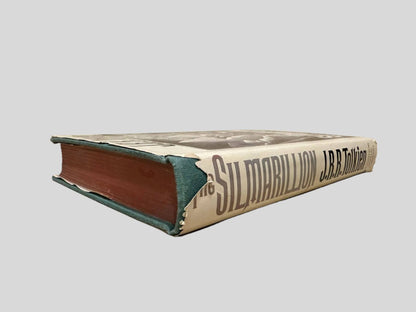 The Silmarillion by J.R.R. Tolkien (First Edition 1977) - Book Spine