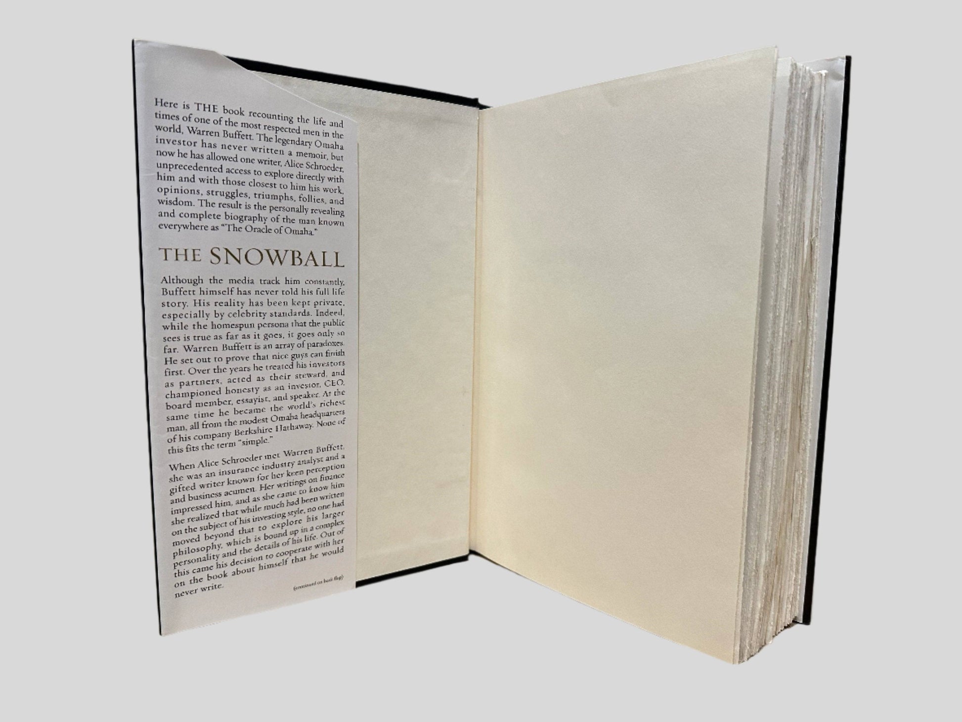 The Snowball: Warren Buffett and the Business of Life by Alice Schroeder - Additional View
