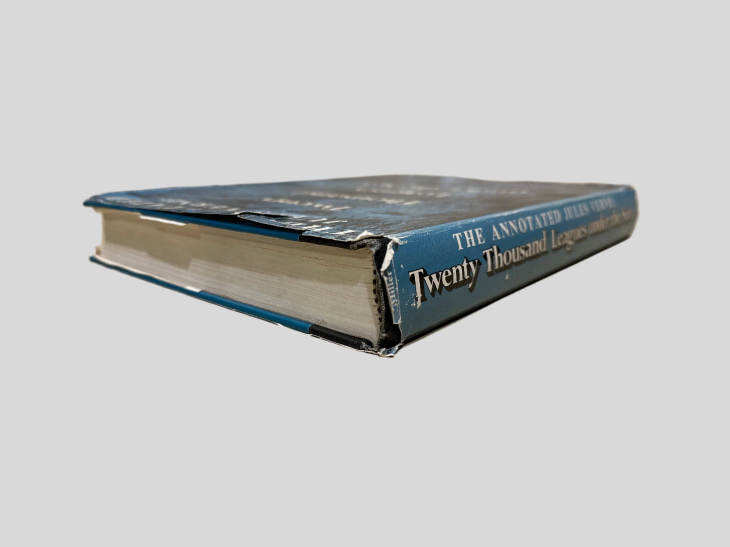 Twenty Thousand Leagues Under The Sea by Walter James Miller - Book Spine