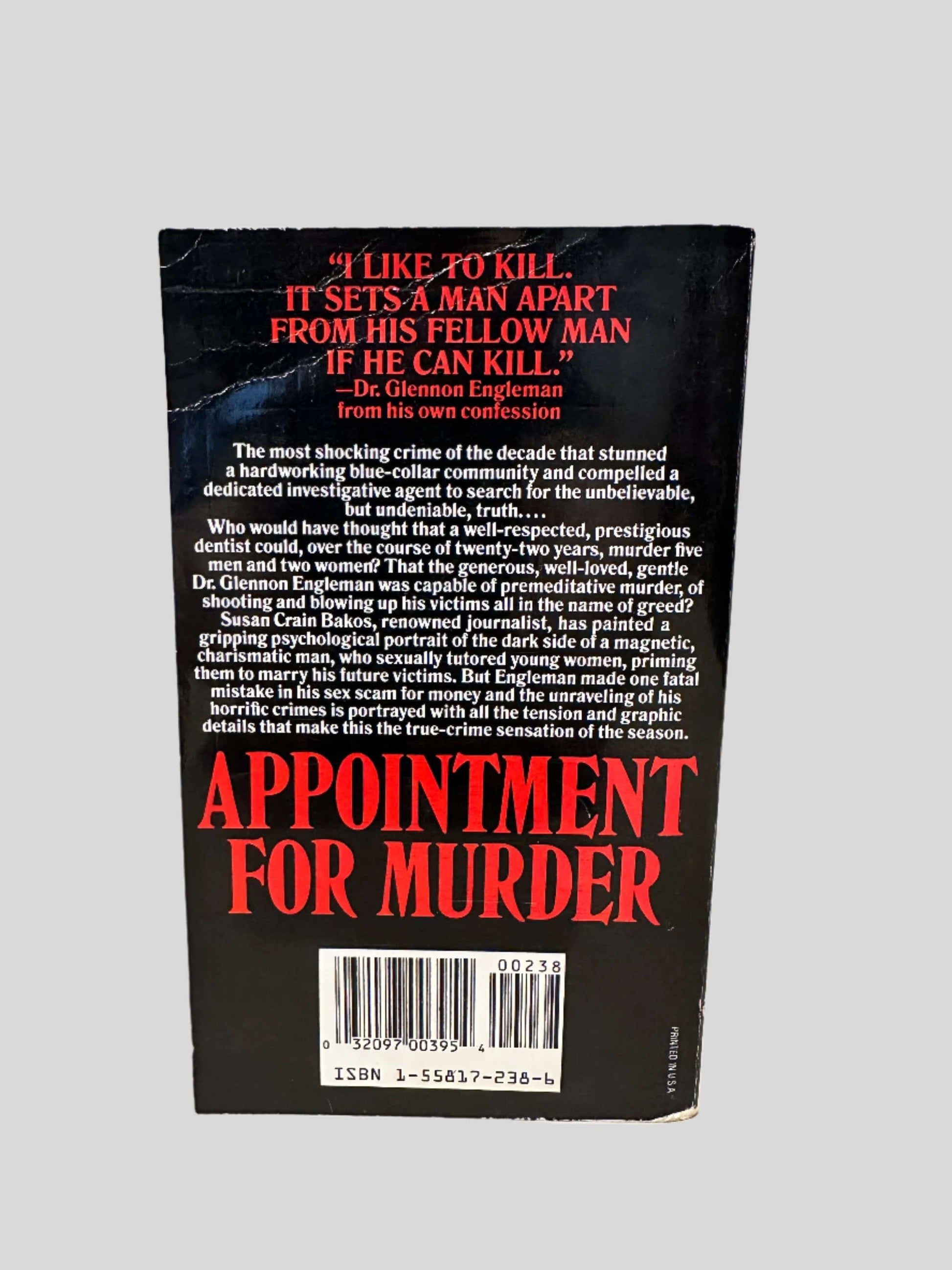 Appointment For Murder by Susan Crain Bakos - Fehmerling Books