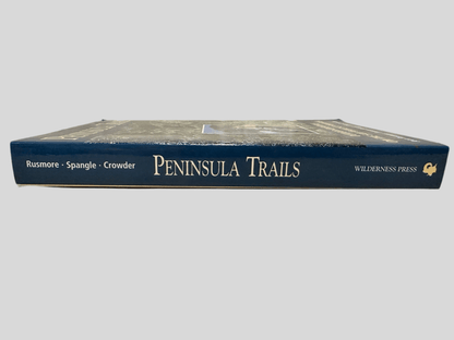 Peninsula Trails - Outdoor Adventures on the San Francisco Peninsula by Jean Rusmore, Frances Spangle, Betsy Crowder - Book Spine