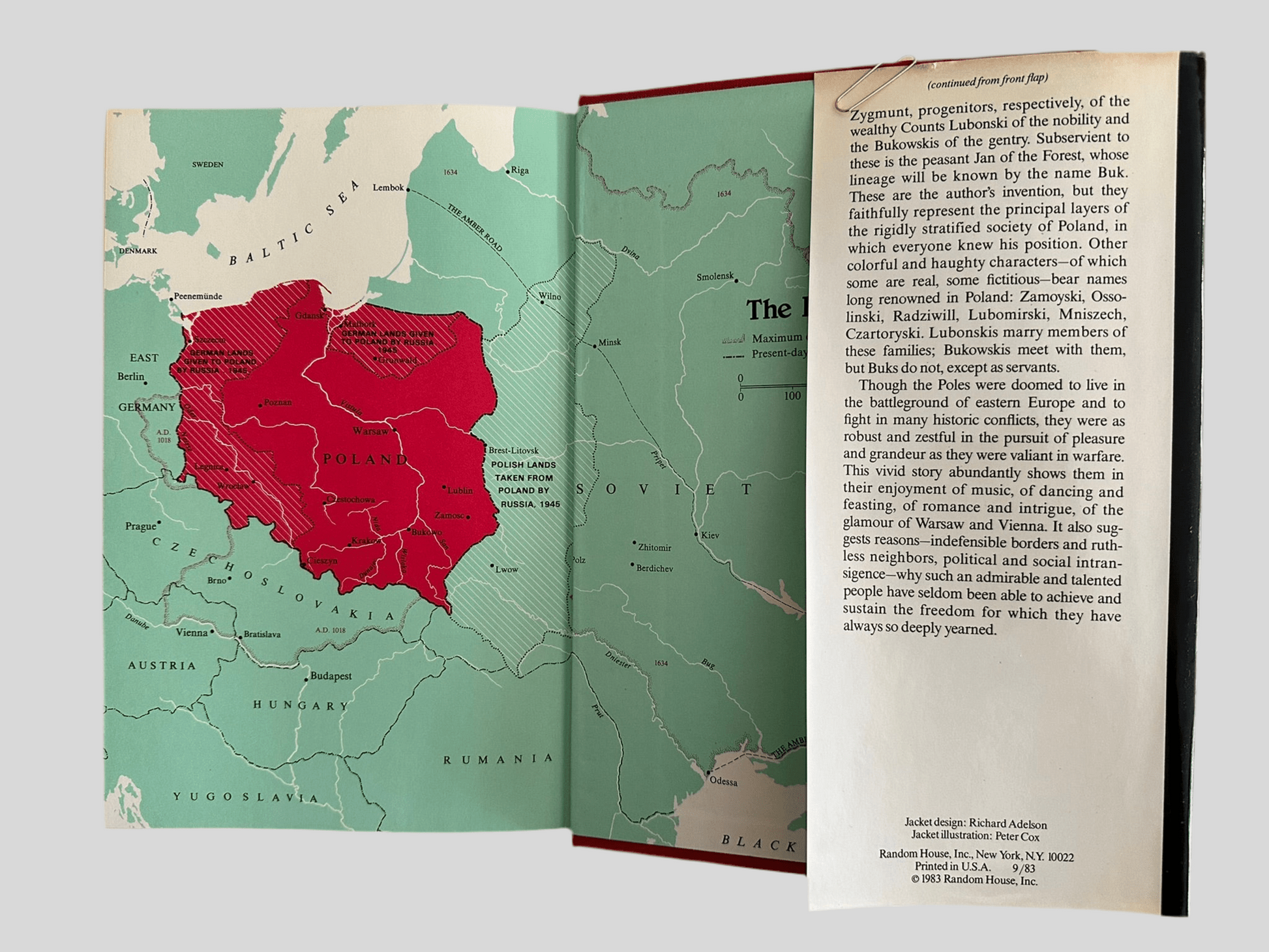 Poland A Novel by James A. Michener - Fehmerling Books