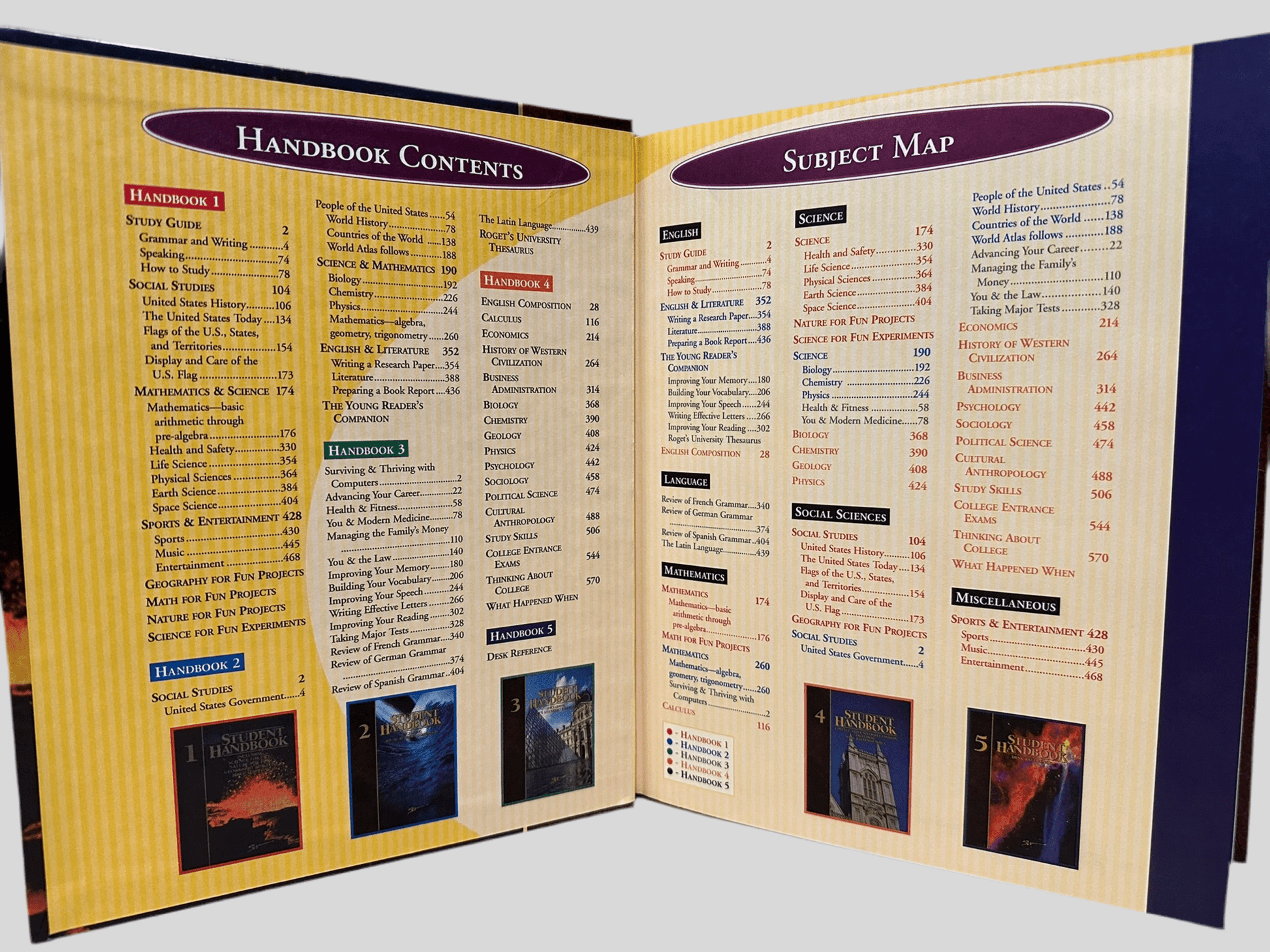Student Handbook, Volume 1 - Fehmerling Books