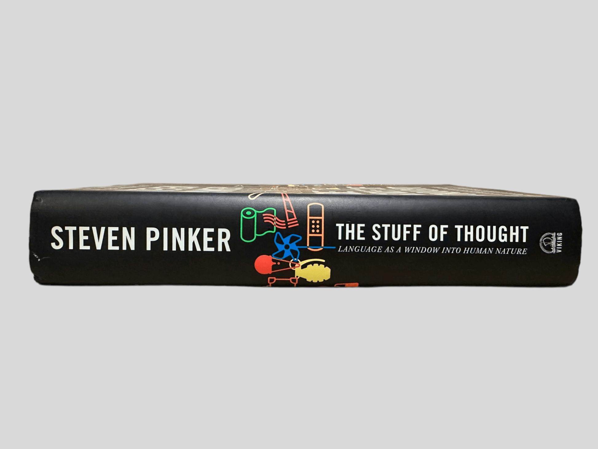 The Stuff of Thought by Steven Pinker - Book Spine
